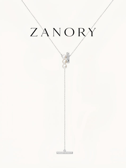 Driftline Pearl Strand Long Necklace