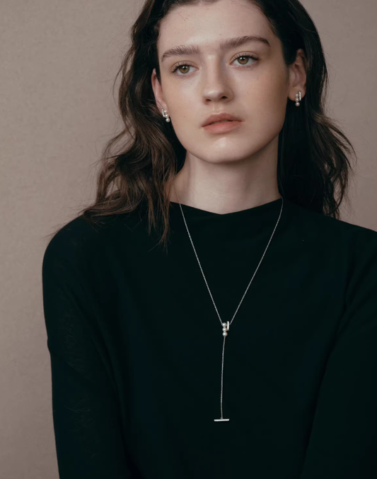 Driftline Pearl Strand Long Necklace