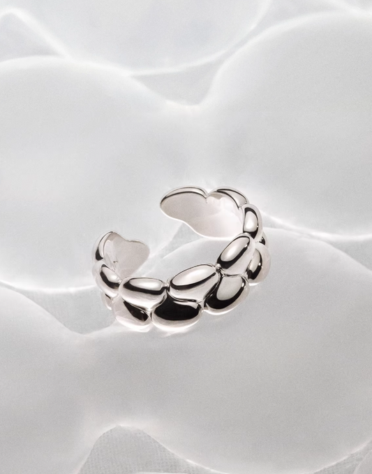 Elegant Stacked Open Band Ring