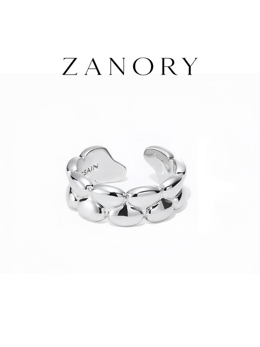 Elegant Stacked Open Band Ring