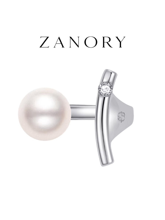 Sterling Silver Freshwater Pearl Statement Ring
