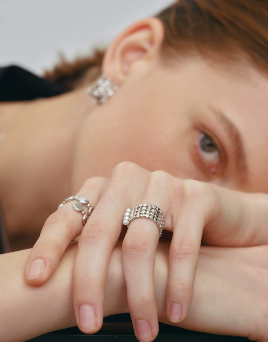 Minimal Freshwater Pearl Everyday Ring