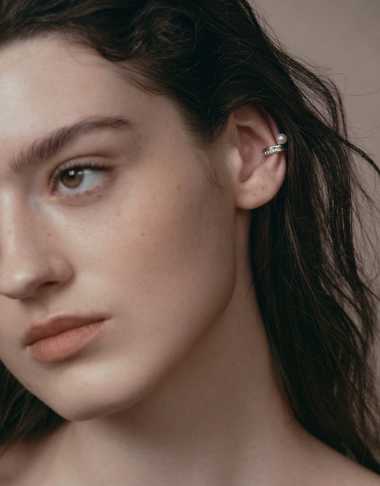 Freshwater Pearl Ear Cuff (No Piercing)